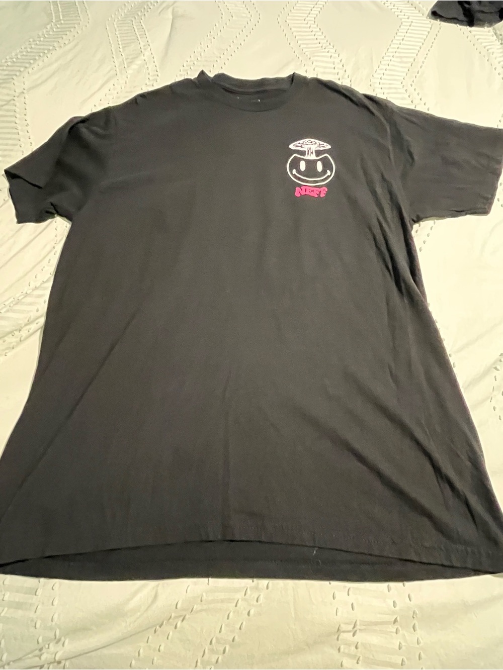 NEFF Black/Pink Nevermind Nirvana Short Sleeve T-shirt